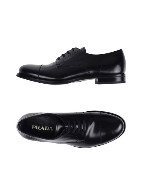 prada lace up mens shoes